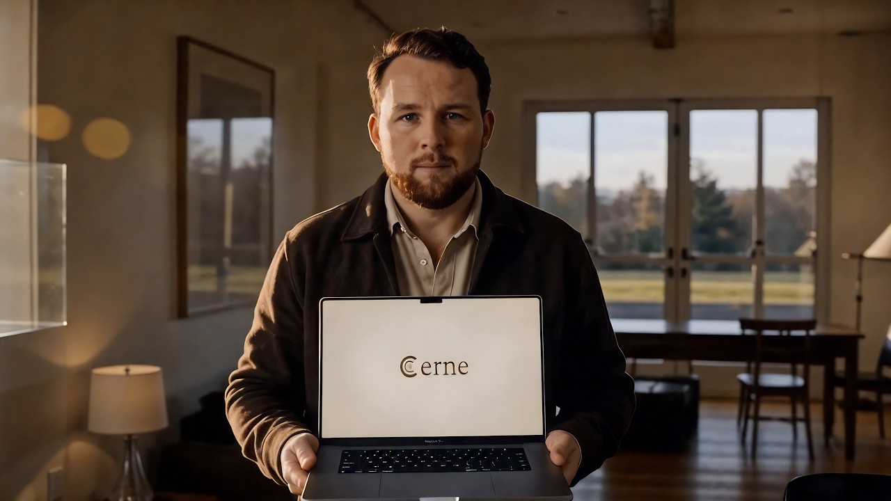 Oliver, founder of Cerne, in the founder film